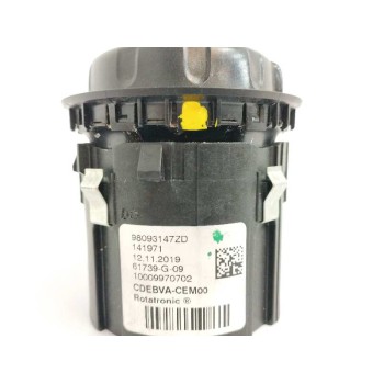 Recambio de palanca cambio para peugeot rifter 1.5 blue-hdi fap referencia OEM IAM 98093147ZD  