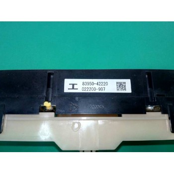 Recambio de pantalla multifuncion para toyota rav 4 iv (_a4_) 2.0 d (wwa42_) referencia OEM IAM 8395042220 INDICADOR AIRBAG Y WA