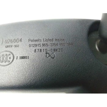 Recambio de espejo interior para toyota rav 4 2.2 d-4d cat referencia OEM IAM 878100WK20  