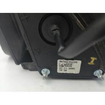 Recambio de retrovisor izquierdo para suzuki swift berlina (mz) 1.3 ddis diesel cat referencia OEM IAM 8470262J20 5 CABLES 