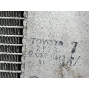 Recambio de radiador agua para toyota prius (nhw20) 1.5 cat referencia OEM IAM 1220700412  