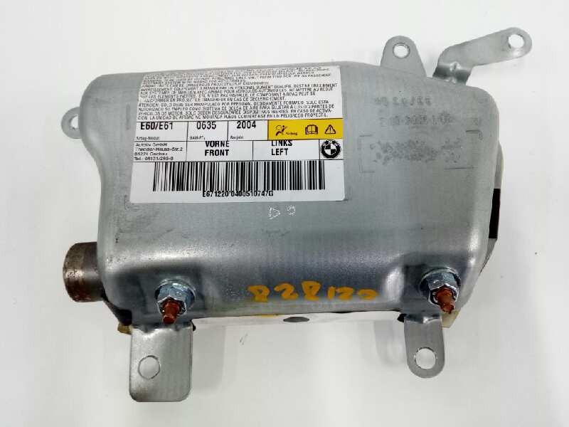Recambio de airbag lateral delantero izquierdo para bmw serie 5 berlina (e60) 530d referencia OEM IAM 601190501C Recambio de airbag lateral delantero izquierdo para bmw serie 5 berlina (e60) 530d referencia OEM IAM 601190501C