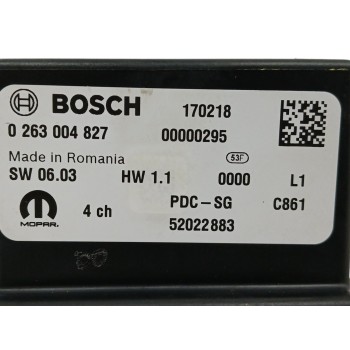 Recambio de modulo electronico para fiat 500 x (334) 1.6 16v cat referencia OEM IAM 52022883 0263004827 