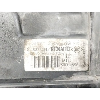 Recambio de faro derecho para renault laguna ii (bg0) 1.9 dci diesel referencia OEM IAM 8200002847  