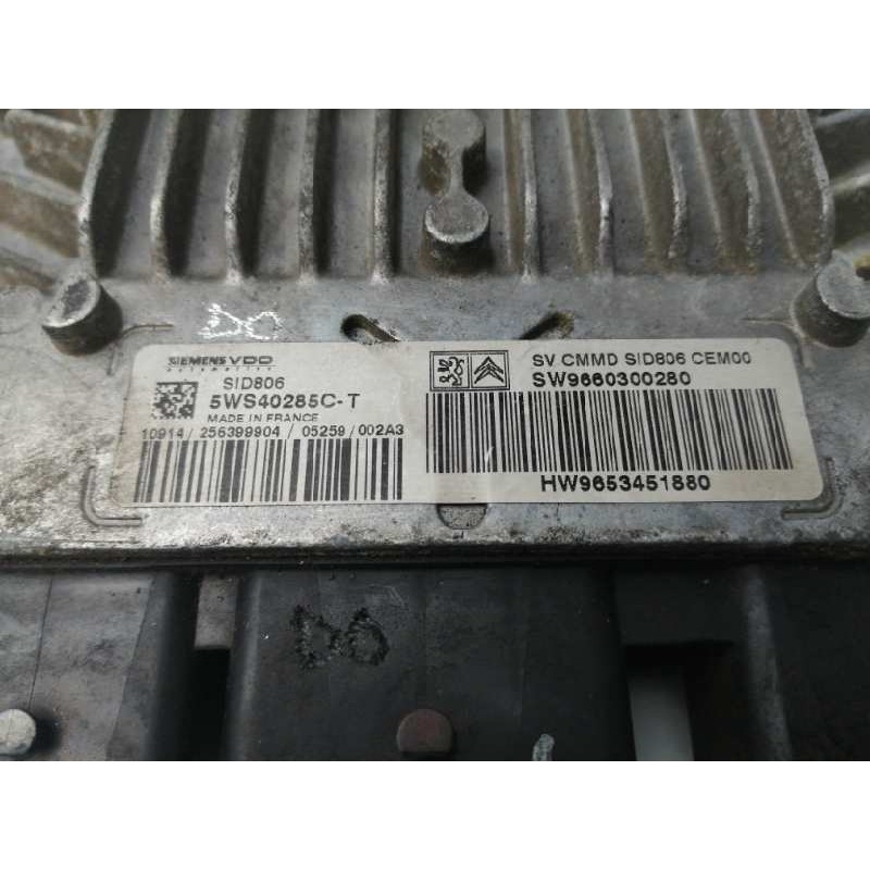 CENTRALITA MOTOR UCE 5WS40285CT 9653451880