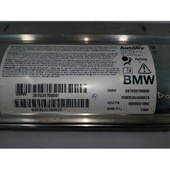 Recambio de airbag delantero derecho para bmw serie 5 berlina (e60) 530d referencia OEM IAM 39703970808  