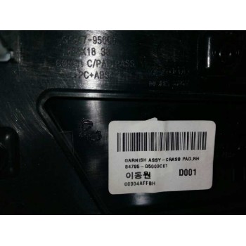 Recambio de moldura para kia niro concept referencia OEM IAM 84795G5000 SALPICADERO 