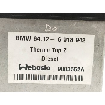 Recambio de motor calefaccion para bmw x5 (e53) 3.0 turbodiesel cat referencia OEM IAM 64126918942 CALEFACCION AUXILIAR WEBASTO 