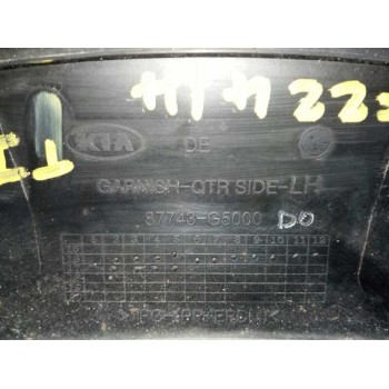 Recambio de aletin trasero izquierdo para kia niro drive referencia OEM IAM 87743G5000  