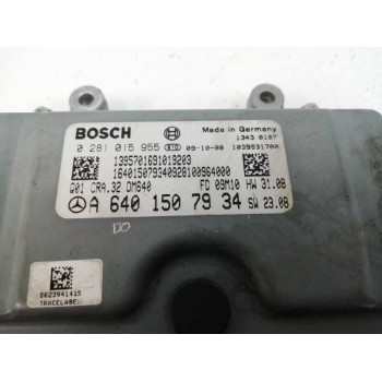 Recambio de centralita motor uce para mercedes-benz clase b (w245) 2.0 cdi cat referencia OEM IAM A6401507934 0281015955 