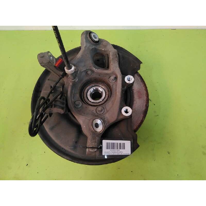 Recambio de mangueta trasera izquierda para mercedes-benz clase c (w204) lim. c 180 cdi blueefficiency (204.000) referencia OEM 