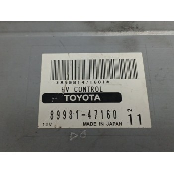Recambio de modulo electronico para toyota prius (nhw20) executive referencia OEM IAM 8998147160  