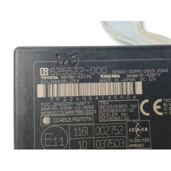 Recambio de modulo electronico para toyota rav 4 2.2 d-4d cat referencia OEM IAM 8978042170  