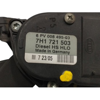 Recambio de pedal acelerador para volkswagen t5 transporter/furgoneta 1.9 tdi cat (axb) referencia OEM IAM 7H1721503 6PV008495 