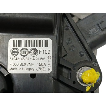 Recambio de alternador para fiat 500 x (334) 1.6 16v cat referencia OEM IAM 51942146 150A F000BL07M4