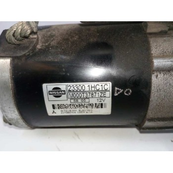 Recambio de motor arranque para nissan note 1.2 cat referencia OEM IAM 233001HC1C M000T37871ZE 