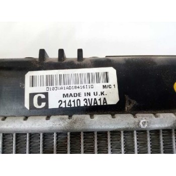 Recambio de radiador agua para nissan note 1.2 cat referencia OEM IAM 214103VA1A  