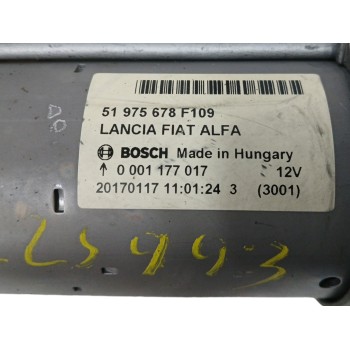 Recambio de motor arranque para fiat 500 x (334) 1.6 16v cat referencia OEM IAM 51975678 0001177017 