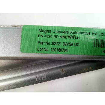 Recambio de elevalunas trasero izquierdo para nissan note 1.2 cat referencia OEM IAM TIJERA 827213VV5A CARIBE TIJERA