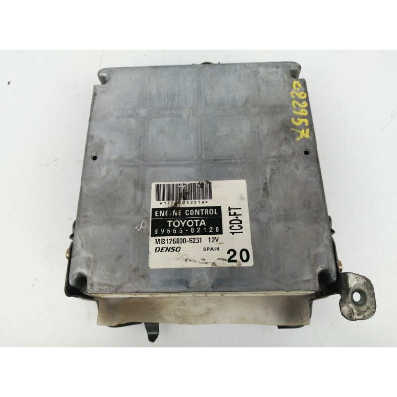 Recambio de centralita motor uce para toyota corolla (e12) 2.0 turbodiesel cat referencia OEM IAM 8966602120 MB1758005231 