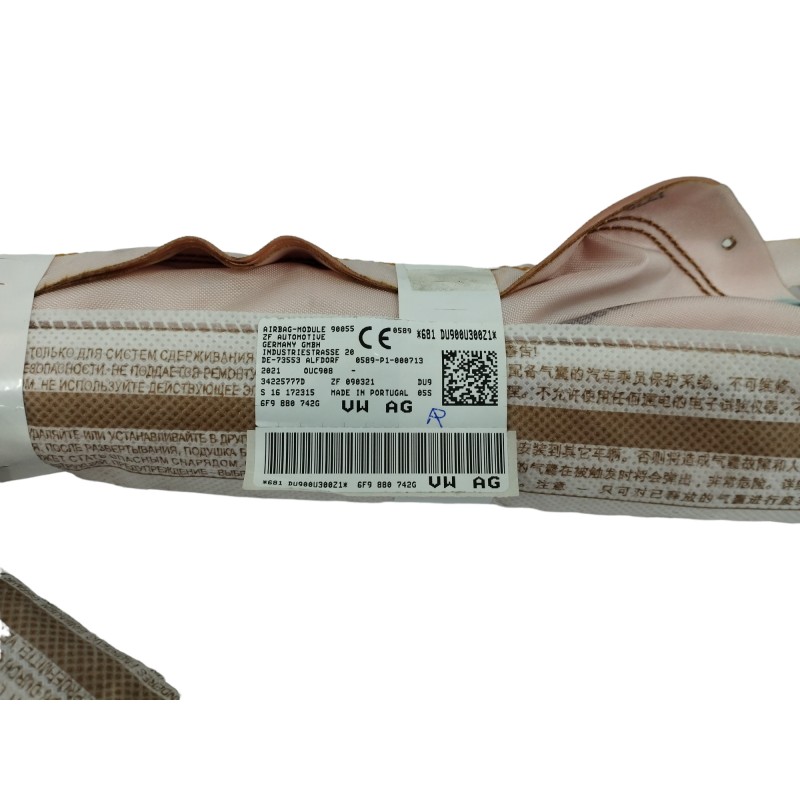 AIRBAG CORTINA DELANTERO DERECHO