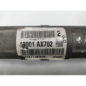 Recambio de cremallera direccion para nissan micra (k12e) acenta referencia OEM IAM 48001AX702  