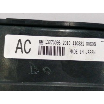 Recambio de mando climatizador para opel insignia berlina 2.0 cdti cat referencia OEM IAM 13273095  