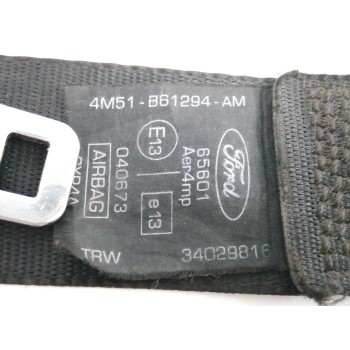 Recambio de cinturon seguridad delantero derecho para ford focus lim. (cb4) 1.8 tdci turbodiesel cat referencia OEM IAM 4M51B612