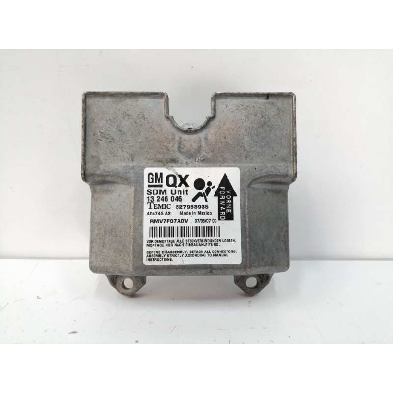 Recambio de centralita airbag para opel zafira b 1.8 16v referencia OEM IAM 13246046 327963935 