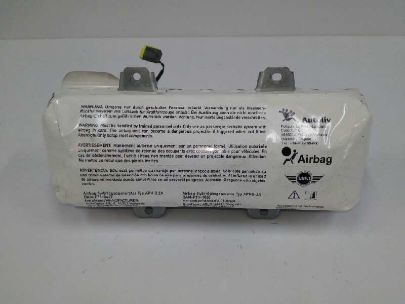 Recambio de airbag delantero derecho para mini mini (r56) cooper referencia OEM IAM 392755735A 604031800B Recambio de airbag delantero derecho para mini mini (r56) cooper referencia OEM IAM 392755735A 604031800B