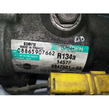 Recambio de compresor aire acondicionado para mini mini (r56) cooper referencia OEM IAM 6942501 1457F SD6V12