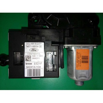 Recambio de motor elevalunas trasero derecho para ford kuga (cbv) trend referencia OEM IAM 7M5T14B534CE 942414104 