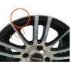 Recambio de llanta para ford fiesta (cbk) 1.4 16v cat referencia OEM IAM DXS 615 14X6,0JJ ET35 4H 4X110