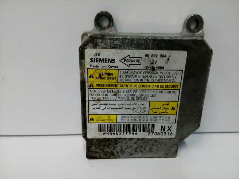 Recambio de centralita airbag para chevrolet lacetti cdx referencia OEM IAM 96830364  