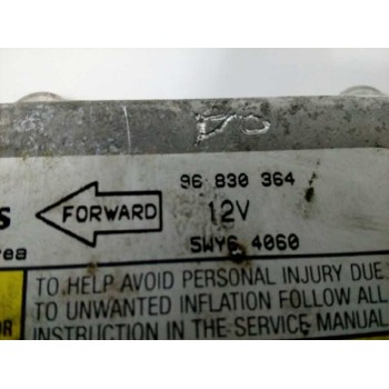 Recambio de centralita airbag para chevrolet lacetti cdx referencia OEM IAM 96830364  
