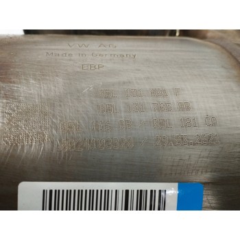 Recambio de filtro de particulas para audi q2 (gab) 2.0 16v tdi referencia OEM IAM 05L166CB 05L181CA 05L131601F