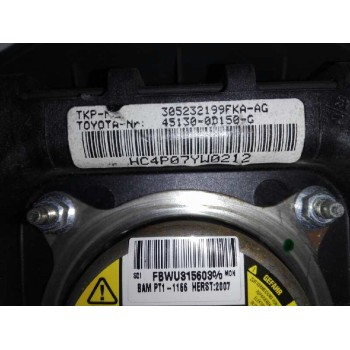 Recambio de airbag delantero izquierdo para toyota yaris (ksp9/scp9/nlp9) básico referencia OEM IAM 451300D150 305232199FKA 