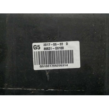 Recambio de refuerzo paragolpes trasero para kia niro drive referencia OEM IAM 86631G5100  