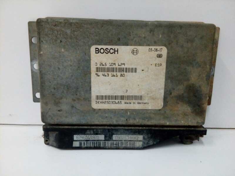 Recambio de centralita abs para peugeot 607 (s1) pack referencia OEM IAM 9646316180 0265109629  Recambio de centralita abs para peugeot 607 (s1) pack referencia OEM IAM 9646316180 0265109629