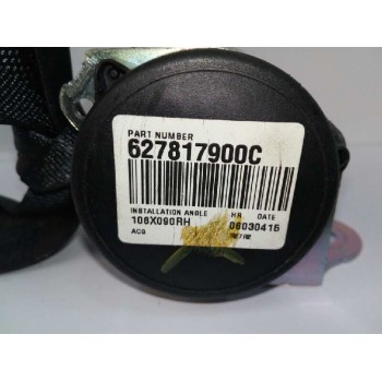 Recambio de cinturon seguridad trasero derecho para nissan pulsar (c13) 1.2 16v cat referencia OEM IAM 627817900C 106X090RH 