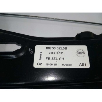 Recambio de elevalunas delantero derecho para nissan pulsar (c13) 1.2 16v cat referencia OEM IAM 807003ZL0B C22008100 