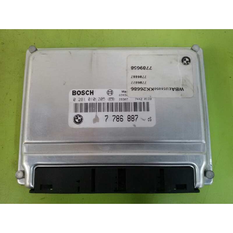 Recambio de centralita motor uce para bmw serie 3 berlina (e46) 318d referencia OEM IAM 7789658 0281010205 