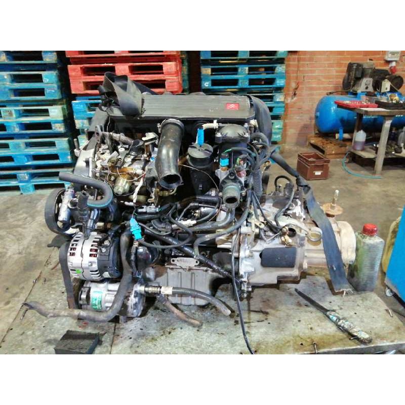 Recambio de motor completo para peugeot partner (s1) 1.9 diesel referencia OEM IAM D9B  4000371