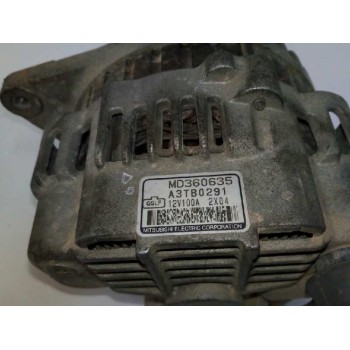 Recambio de alternador para mitsubishi montero pinin (h60/h70) 2.0 gdi cat referencia OEM IAM MD360635 A3TB0291 100A