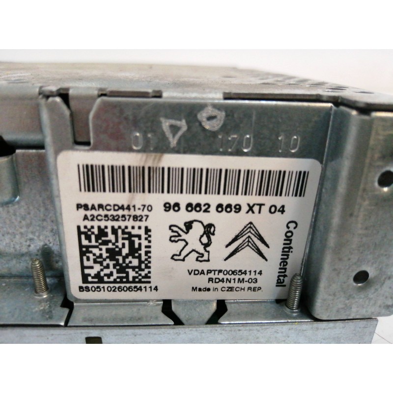 SISTEMA AUDIO / RADIO CD A2C53257827