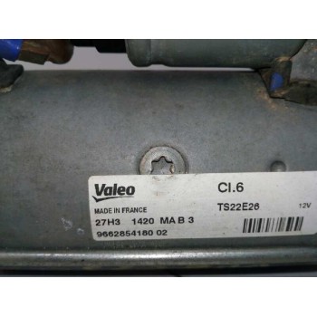 Recambio de motor arranque para citroën c4 picasso 1.6 e-hdi fap referencia OEM IAM 9662854180 TS22E26 