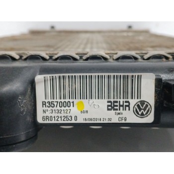 Recambio de radiador agua para volkswagen polo v (6r1, 6c1) 1.0 referencia OEM IAM 6R01212530  R3570001