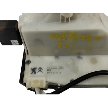 Recambio de cerradura puerta trasera izquierda para peugeot 2008 (--.2013) 1.2 12v e-thp referencia OEM IAM 9812501280  