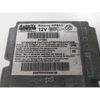 Recambio de centralita airbag para fiat doblo (119) 1.3 16v multijet dynamic com. (55kw) referencia OEM IAM 608673700E 216196945