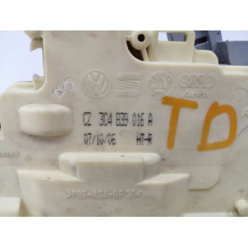 Recambio de cerradura puerta trasera derecha para volkswagen passat berlina (3c2) 2.0 tdi referencia OEM IAM 3C4B39016A  